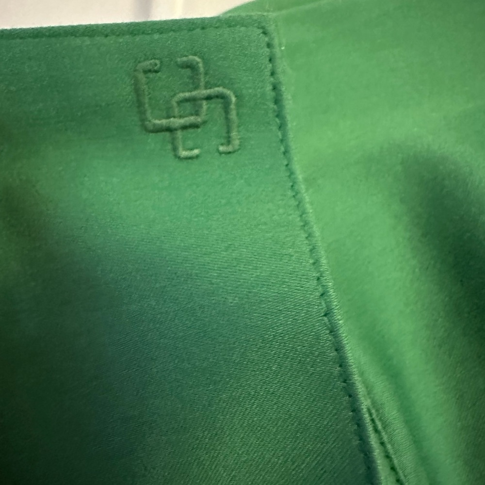 Chico's Vibrant Green Casual Button-Down Shirt - Picture 4 of 5